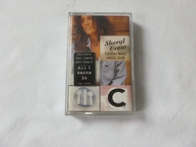 SHERYL CROW ~ TUESDAY NIGHT MUSIC CLUB ~ A&M 1993 POP ROCK CHROME CASSETTE TAPE - Image 1 of 4
