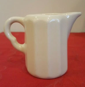 Vintage O.P. CO. China Small Tan Creamer Syrup - Picture 1 of 6