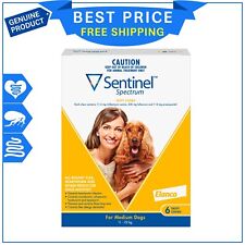 Sentinel Spectrum Tasty Chews For Medium Dogs 11 To 22Kg (Yellow) 6 Chews