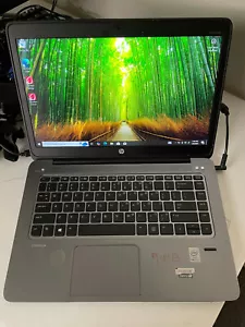 HP EliteBook Folio 1040 G1, i7-4650U 4GB RAM 256GB SSD M.2 Win 10 Pro #744B - Picture 1 of 16