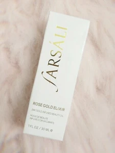 Aceite de belleza infundido oro rosa Farsáli elixir oro 24k nuevo en caja 1 oz/30 ml - Imagen 1 de 2
