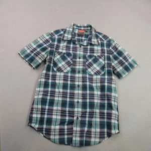 Merrell Shirt Mens Small Short Sleeve Button Front Lightweight Optiwick UPF - Picture 1 of 8