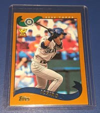 2002 topps #225 Ichiro Suzuki All-star Rookie