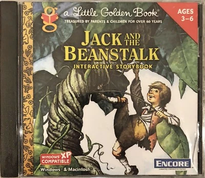 Jack and the Beanstalk Storybook Pc Mac Brand New Win10 8 7 XP Interactive - Image 1 of 2