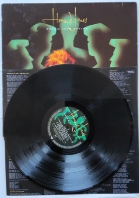 Howard Jones – Dream Into Action 1985 LP album vinyl record synth pop black  - Image 1 of 4