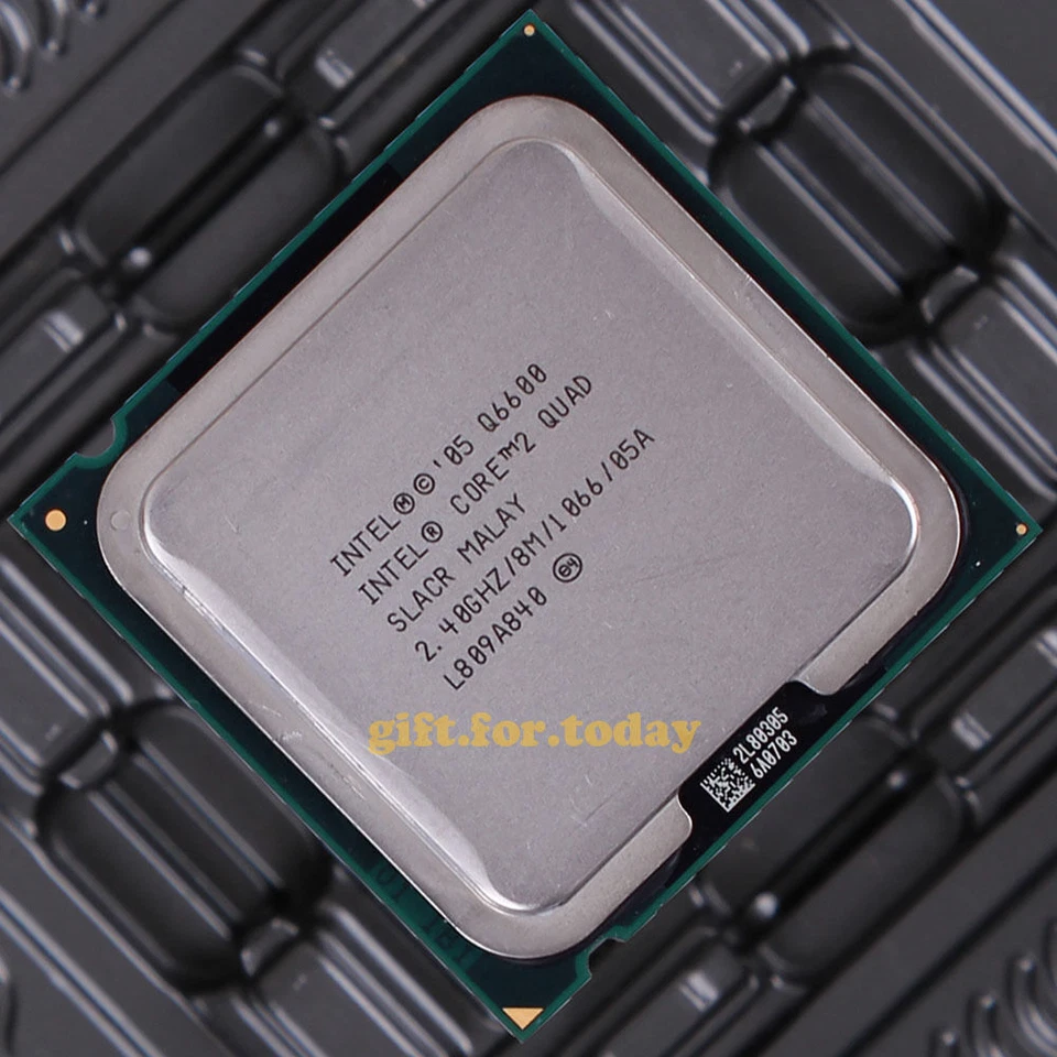 Intel Core 2 Quad Q6600 SLACR SL9UM 2.4GHz Quad-Core CPU Processor - Bild 1 von 1