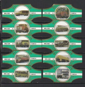 Vitolas. Royal Flush "T75 Aniversario D.A.F.". 10 vitolas. Cigar Bands - Imagen 1 de 1