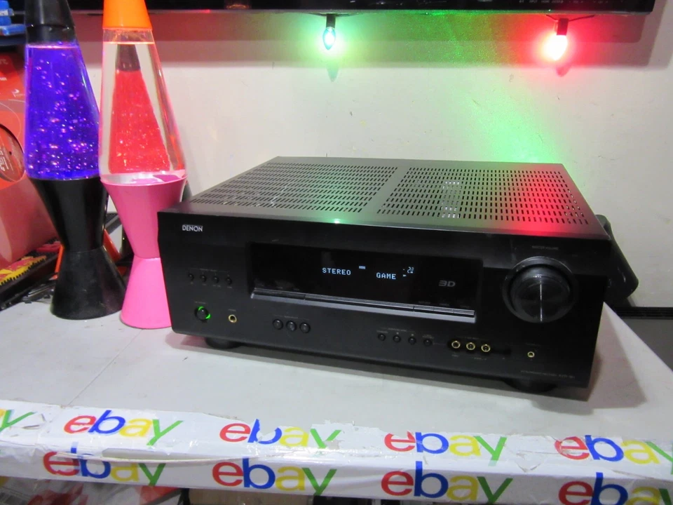 Working Denon AVR-391 375 Watt 5.1 Dolby Digital 4 HDMI Home Theater Receiver - Image 1 of 1