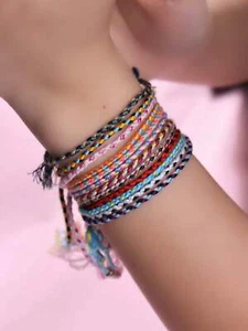 12pcs Tassel & Bead Decor Bracelet Fashion Jewelry Accessories for Women Jewelry - Picture 1 of 9