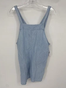 Old Navy Girls Blue Square Neck Sleeveless One-Piece Romper Size XL (14-16) - Picture 1 of 7