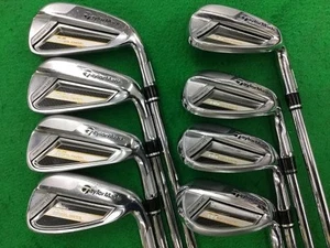 TaylorMade M GLOIRE Iron Set 5-9Pw + Gw + Sw IR NS PRO 820GH Flex-R RH Mazze ... - Foto 1 di 4