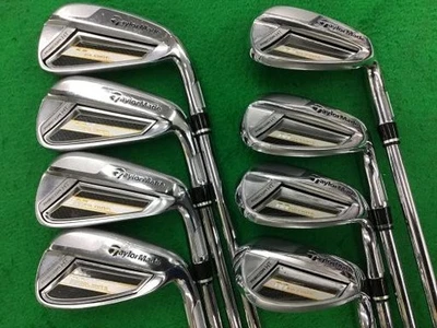 TaylorMade M GLOIRE Iron Set 5-9Pw + Gw + Sw IR NS PRO 820GH Flex-R RH Mazze ... - Immagine 1 di 4