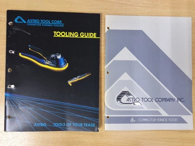 ASTRO TOOL CORP CONNECTOR ASSEMBLY TOOLING GUIDE Catalogue Catalog Bundle - Image 1 of 3