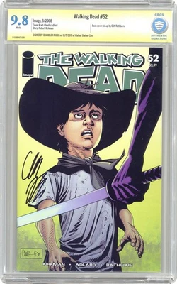 Walking Dead #52 CBCS 9.8 Witnessed Sig Chandler Riggs 2008 16-DA89AF2-039 - Image 1 of 2