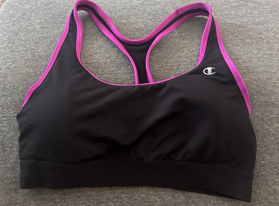 Champion Wireless Racerback Sports Bra Size XL - Image 1 of 3
