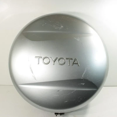 Cubierta de rueda de neumático de repuesto Toyota RAV4 2001-2005 puerta trasera cubierta dura OEM Foto 1 de 4