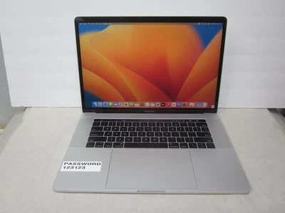Apple MacBook Pro 15" 2017 A1707 I7-7700HQ @ 2.8GHz 256GB 16GB Ventura OS #2 — 第 1/4 张图片