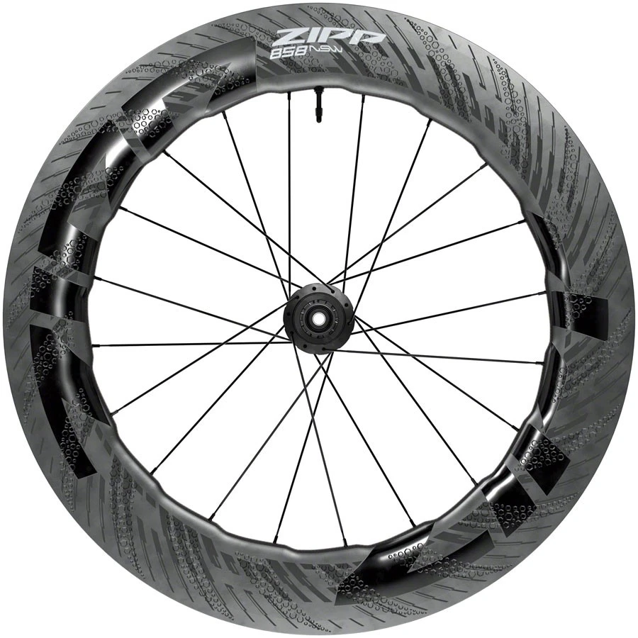 Zipp 858 NSW Rear Wheel - 700 12 x 142mm Center-Lock HG11 Tubeless Carbon