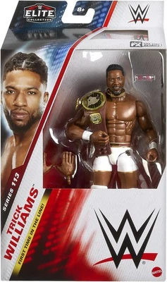FANATICS AUTHENTIC Trick Williams WWE Mattel Elite Collection Series 113 Action Figure
