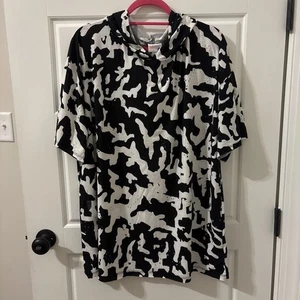 LuLaRoe Frankie Acogedora Sudadera con Capucha Manga Corta Minorista $44 Grande - Artículo732 - Imagen 1 de 8