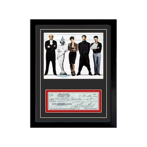 Jamie Lee Curtis Signed Cancelled Check Framed Display - Picture 1 of 5