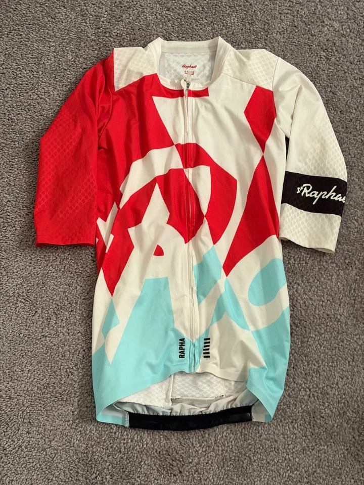 Camiseta deportiva Rapha St Raphael Pro Team Aero para hombre talla XS colorida Foto 1 de 2