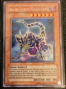 YuGiOh! Ido The Supreme Magical Force - CRMS-EN096 - Secret Rare, Unl Ed,  NM - Picture 1 of 1
