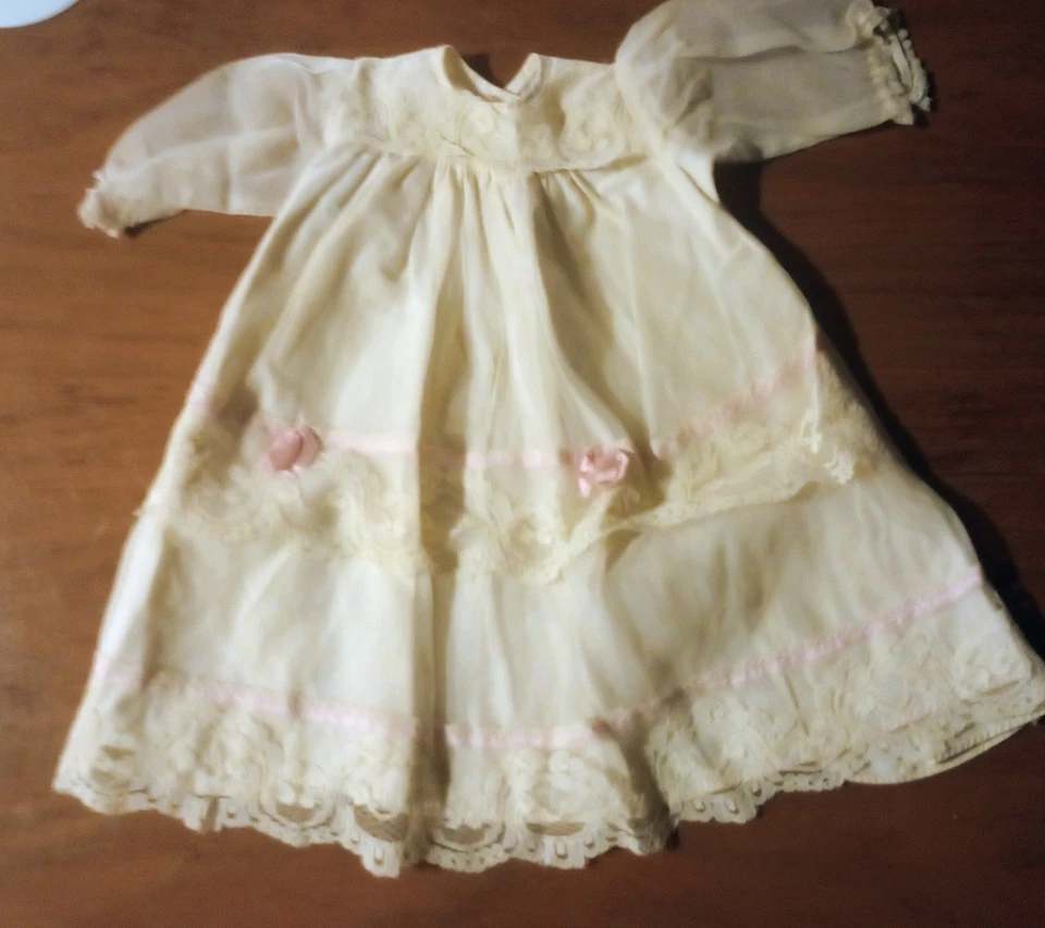 Camisón Vintage Pulgarcita Original 18A 20 en Muñecas Años 60 Foto 1 de 4