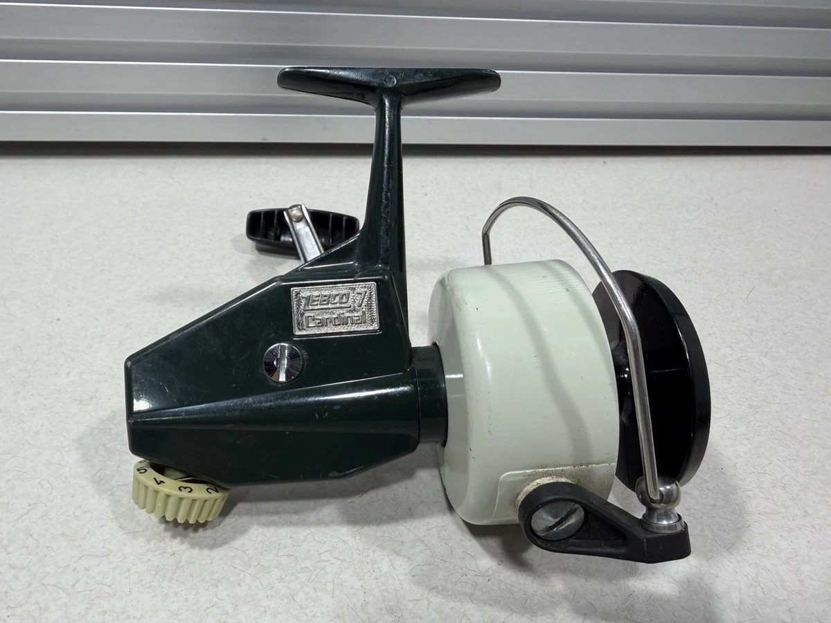 オールドゼブコ Lot Of 7 Vintage ZEBCO Fishing Reels Reel Model DD, 20/20 And 202