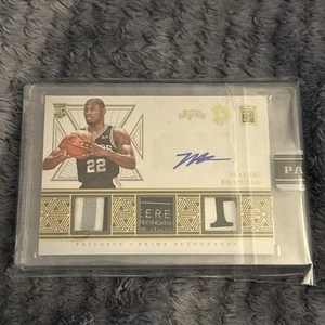 2022 Panini Triforce Blockchain Malaki Branham RC Prime Auto 1/1 - RARE SPURS! - Picture 1 of 4