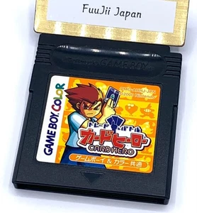 Card Hero Nintendo Gameboy Color Japanese Game Boy GB GBC Cleaned Tested - Picture 1 of 10