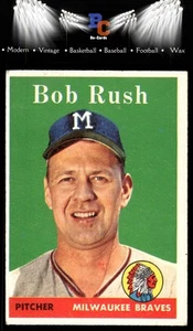 1958 Topps #313 Bob Rush - Picture 1 of 2