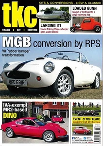 tkc Track/Kit/Custom Magazine CARS 11/12 2013 MGB conversion by RPS | DINO @NEW@ - Picture 1 of 3
