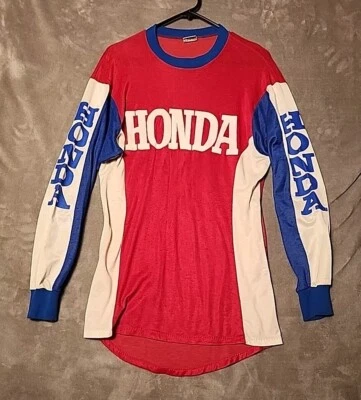  Camiseta deportiva de carreras Honda Malcolm Smith Gold Medal Products talla M de colección Foto 1 de 4