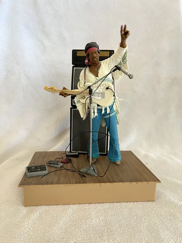 McFarlane Toys Jimi Hendrix Woodstock Concert Action Figure Cover