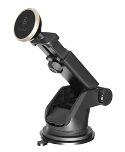 Baseus Magnetic Car Phone Holder Telescopic Suction Cup Car Dashboard Mount Cell - Picture 1 of 17