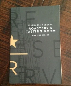 Starbucks Reserve Roastery and Tasting Room Seattle Map 2015 Good Pre-owned - Picture 1 of 6