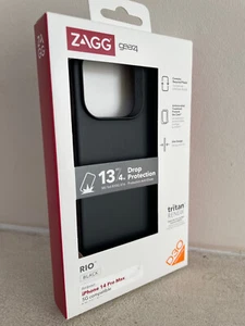 Funda protectora ZAGG Gear 4 Rio D30 compatible con iPhone 14 Pro MAX - negra - Imagen 1 de 3
