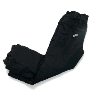 Arizona Jean Company Unisex Kids Snow Pants Black Insulated Flap Pockets 18/20 - Picture 1 of 8