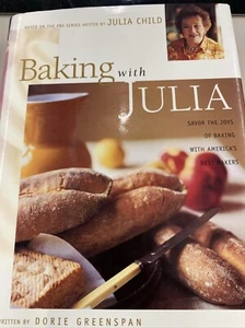 Julia Child - SIGNED- Baking with Dorie Greenspan 1ST EDIT 1996 Cookbook HC DJ - Picture 1 of 6