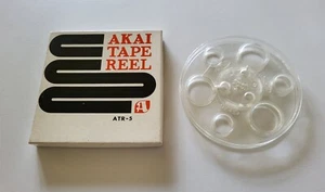 Vintage 5" (5 inch) Akai Tape Reel ATR-5 - Empty 8mm reel in original box - Picture 1 of 4