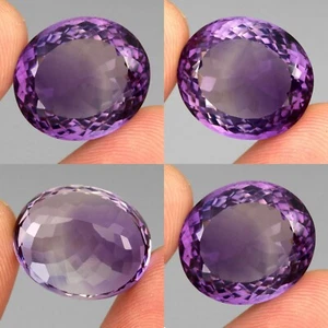  Améthyste du brésil, taille ovale/21,69 carats - Imagen 1 de 1