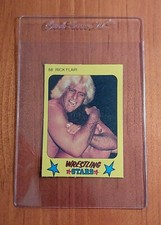 1986 MONTY RICK FLAIR WRESTLING CARD -  STARS RARE