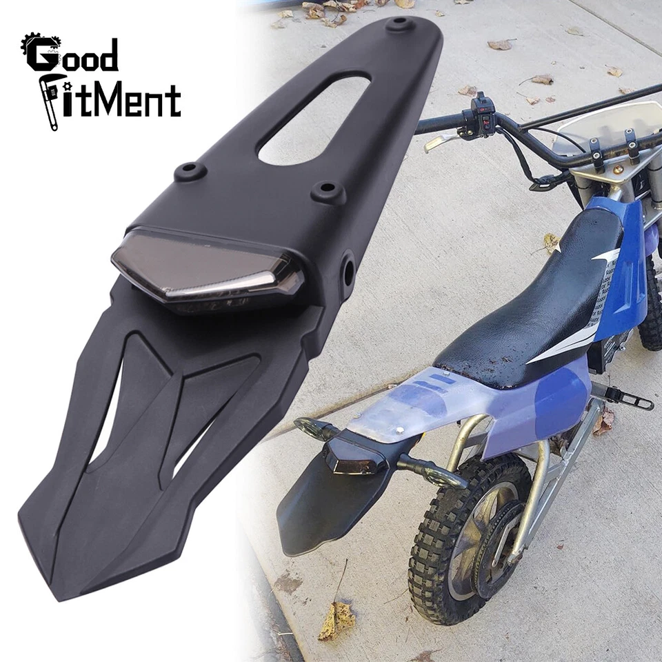 For Honda CRF450R CRF250R CRF150R LED Rear Tail Light Fender Brake Running Lamp - Image 1 of 4