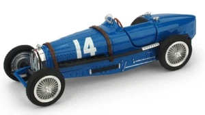 MODELLINO AUTO F1 STATICO BRUMM BUGATTI TIPO 19 TAZIO NUVOLARI 1934 #14 1/43 - Foto 1 di 5
