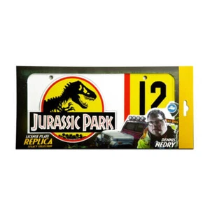 Jurassic Park Nedry Replik Nummernschild - Sammlerstück Film Memorabilia - Bild 1 von 2