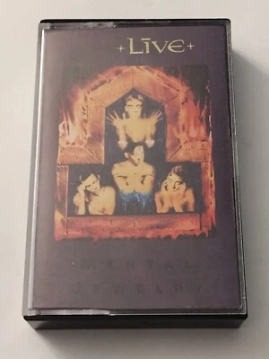 Live Mental Jewelry Cassette Tape Radioactive Records Alternative rock grunge - Image 1 of 4