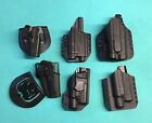 Lot Of Holsters Some Light Bearing Tactical Serpa Tlr 1 Glock Berretta Etc