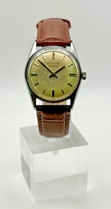 Vintage 1960s Swiss Made Gent's Everite Helmsman Hand-Wind 17 Jewels Incabloc - Picture 1 of 8