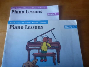 Piano Lessons Books 1 and 2 Hal Leonard - Picture 1 of 2